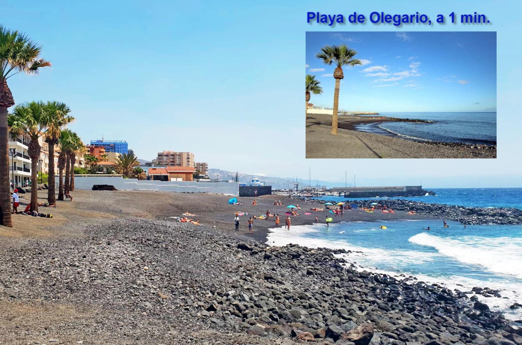 Piso En Candelaria Con Terraza, Vistas Al Mar, Aire Acondicionado Y Garaje 아파트 외부 사진