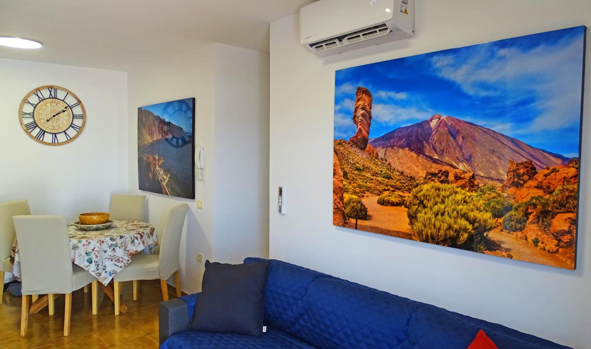 Piso En Candelaria Con Terraza, Vistas Al Mar, Aire Acondicionado Y Garaje 아파트 외부 사진