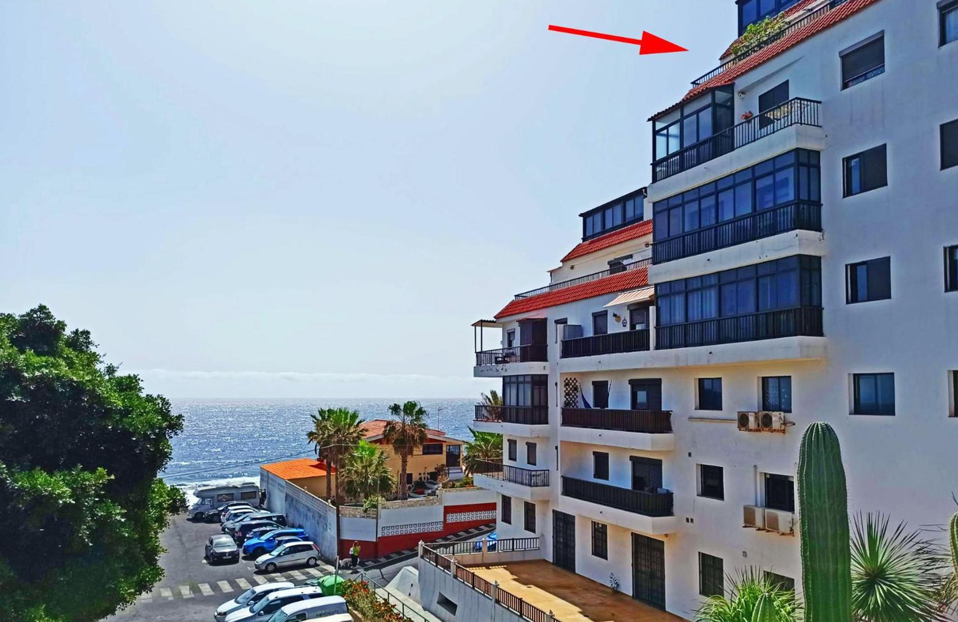 Piso En Candelaria Con Terraza, Vistas Al Mar, Aire Acondicionado Y Garaje 아파트 외부 사진
